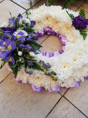 Wreath Based with Spray