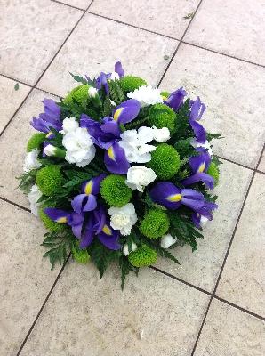 Purple & Green Posy