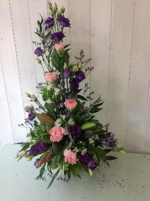 Tall Lisianthus Arrangement